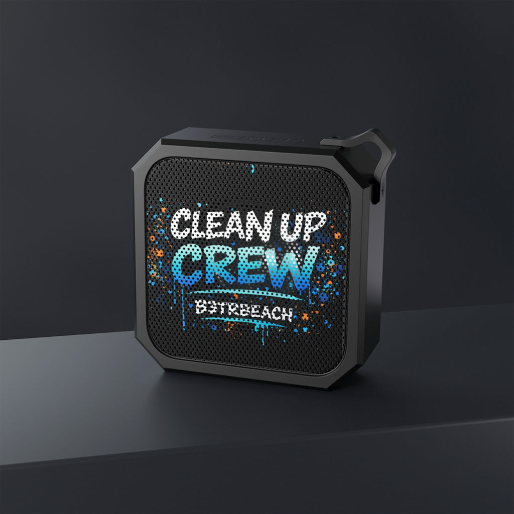 Clean Up Crew Bluetooth Speaker — Portable Outdoor Waterproof Speaker for Beach & Park Cleanup