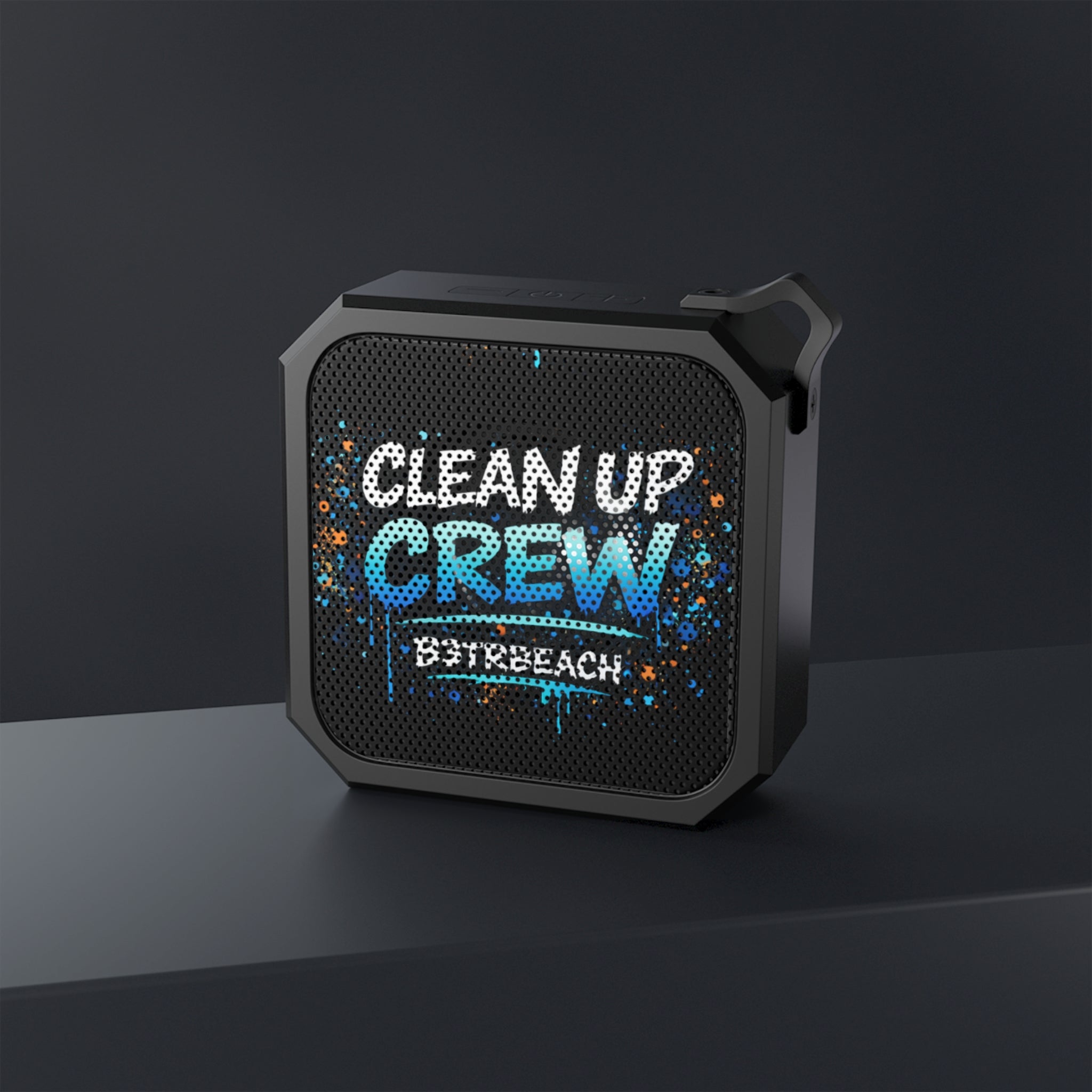 Clean Up Crew Bluetooth Speaker — Portable Outdoor Waterproof Speaker for Beach & Park Cleanup