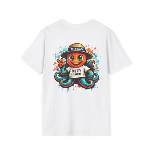 B3TR Beach T-Shirt — Colorful Graffiti Inky Surf Tee