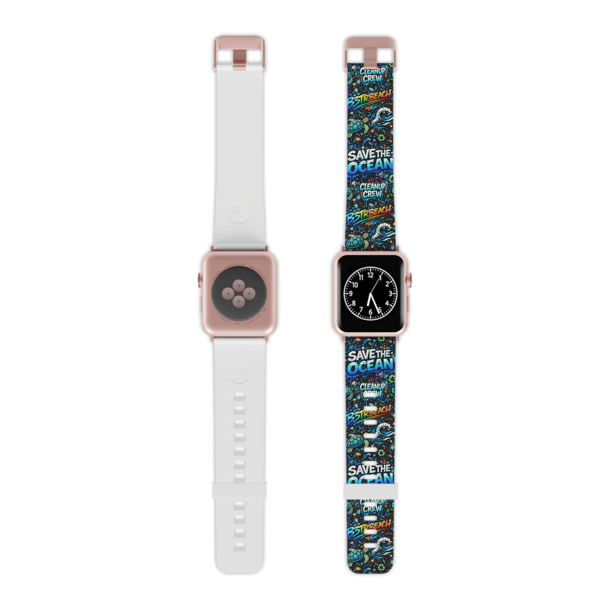 Save the Ocean Apple Watch Band — Cleanup Crew Ocean Conservation Strap