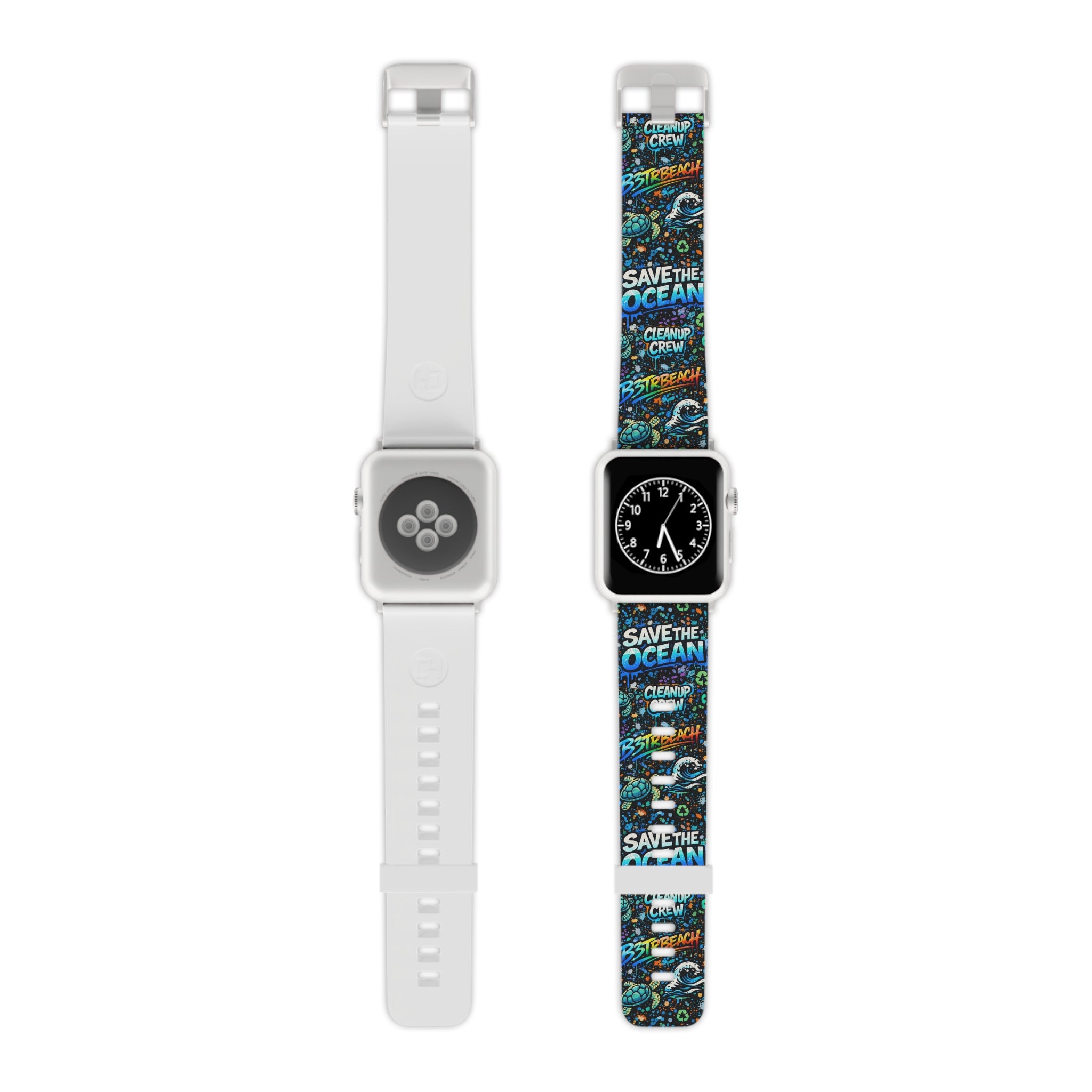 Save the Ocean Apple Watch Band — Cleanup Crew Ocean Conservation Strap