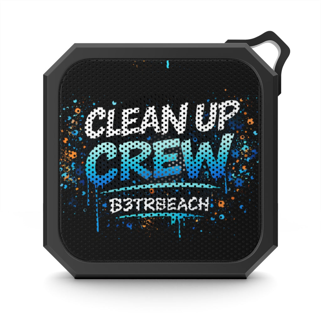 Clean Up Crew Bluetooth Speaker — Portable Outdoor Waterproof Speaker for Beach & Park Cleanup