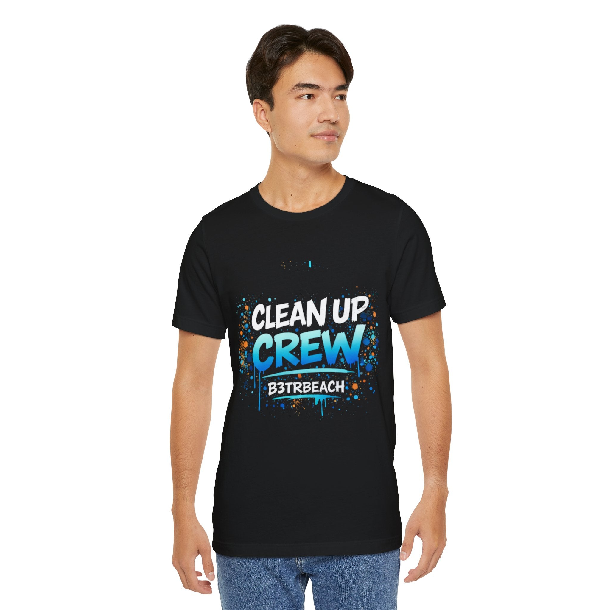 Clean Up Crew T-Shirt — Beach Cleanup Volunteer Tee